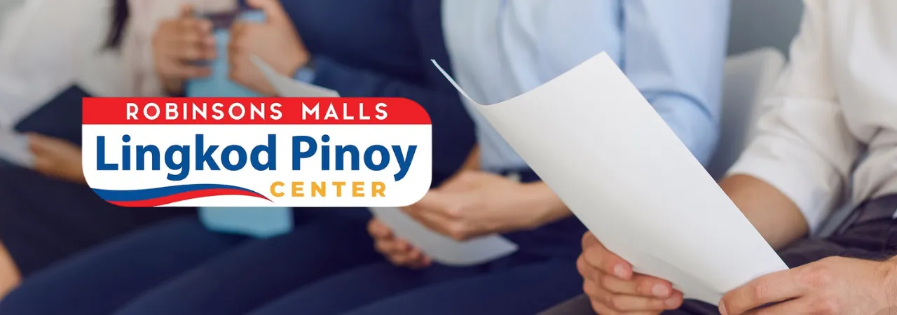 Holding Paper - Lingkod Pinoy