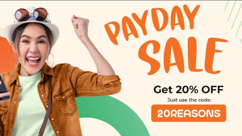 JULY PAYDAY SALE